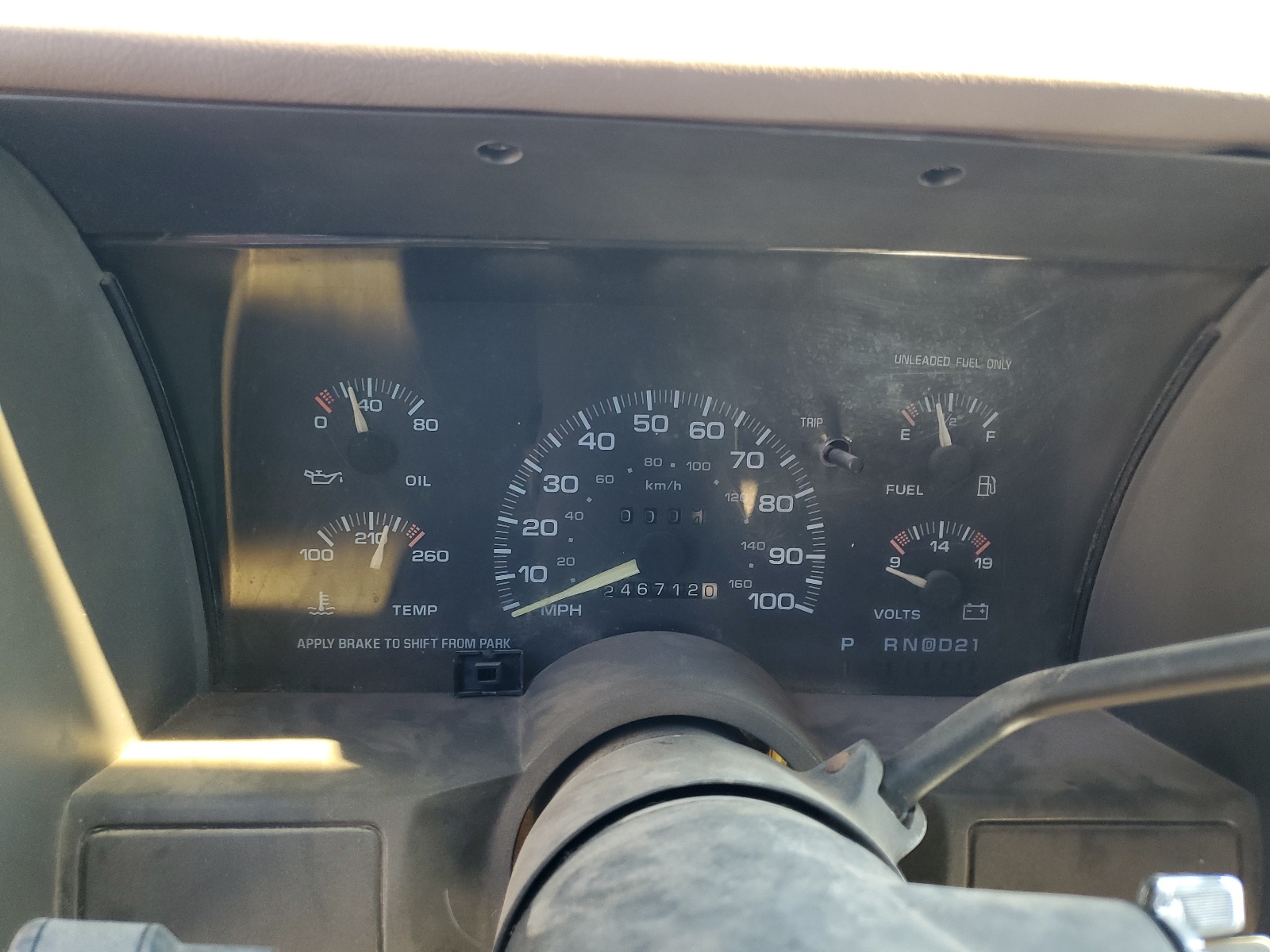 1GNDM19W4SB221294 1995 Chevrolet Astro