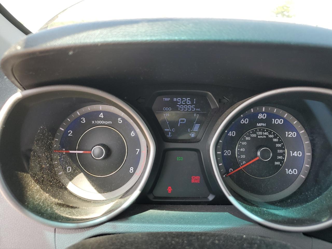 2012 Hyundai Elantra Gls VIN: KMHDH4AE5CU283032 Lot: 61013274