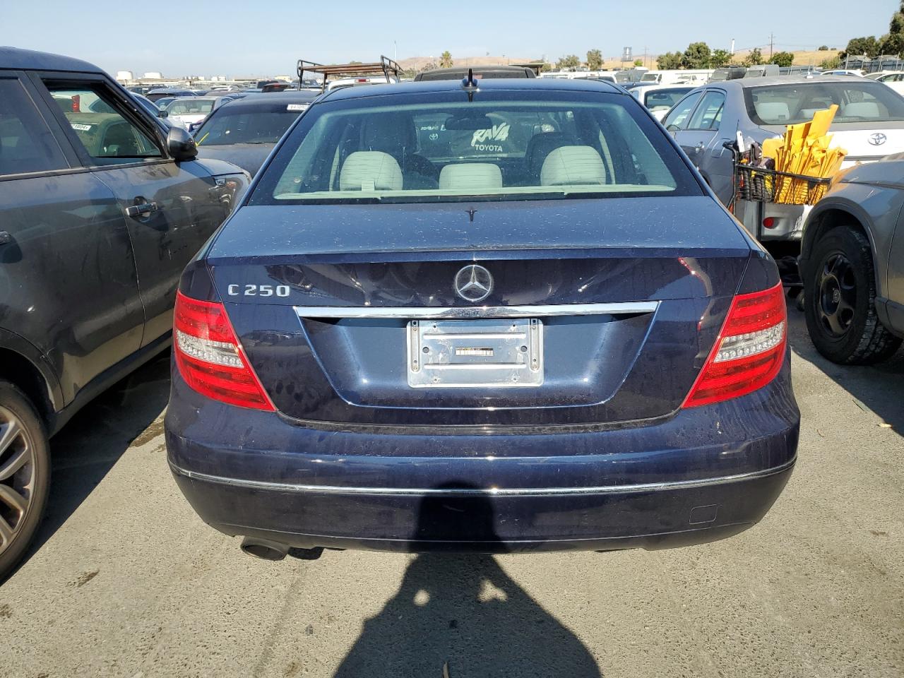 2013 Mercedes-Benz C 250 VIN: WDDGF4HBXDA813491 Lot: 64204794