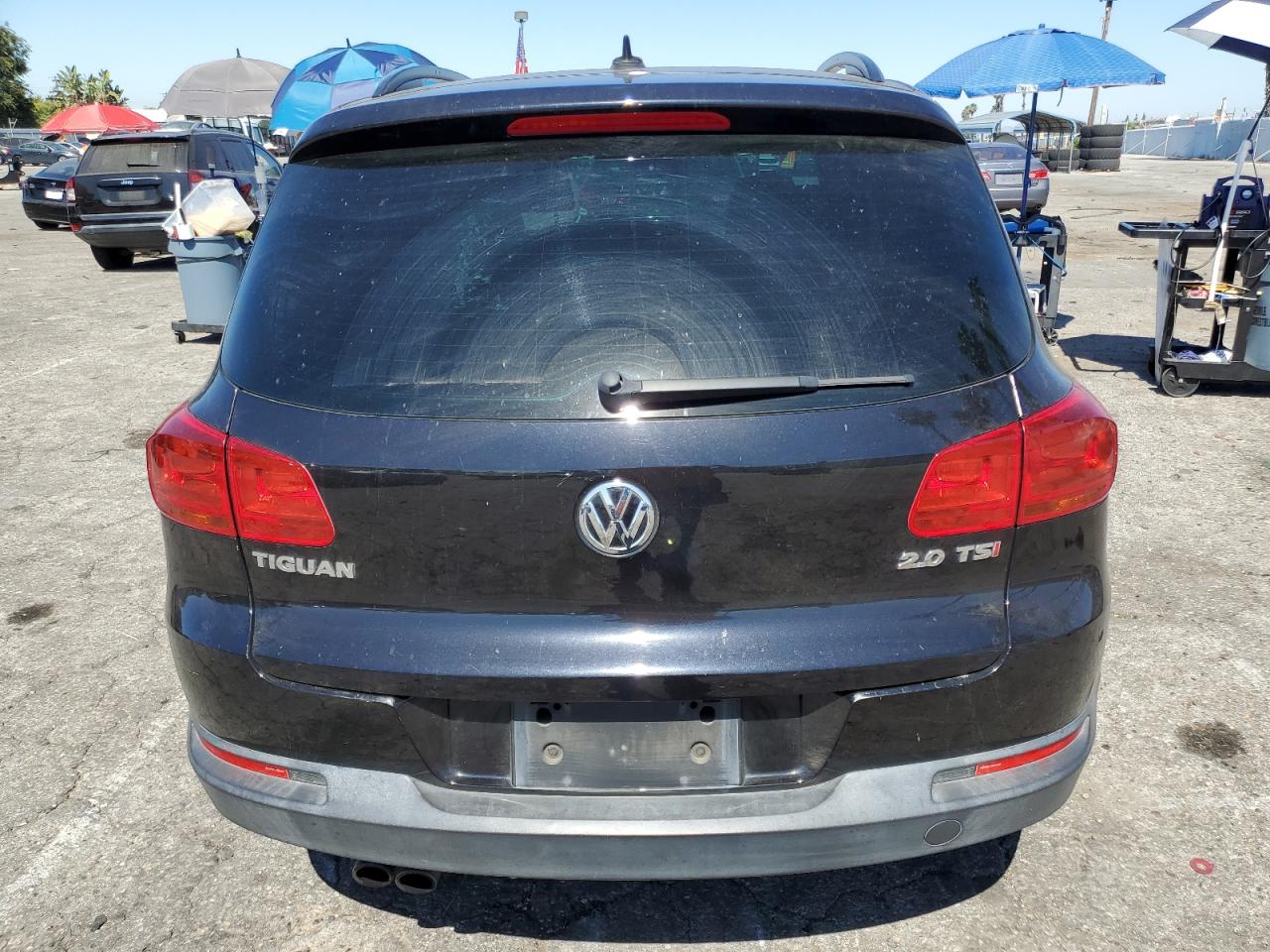 2015 Volkswagen Tiguan S VIN: WVGAV7AX5FW592491 Lot: 61661994