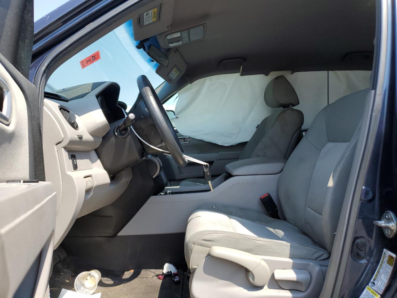 2012 Honda Pilot Lx VIN: 5FNYF4H26CB057873 Lot: 63045604