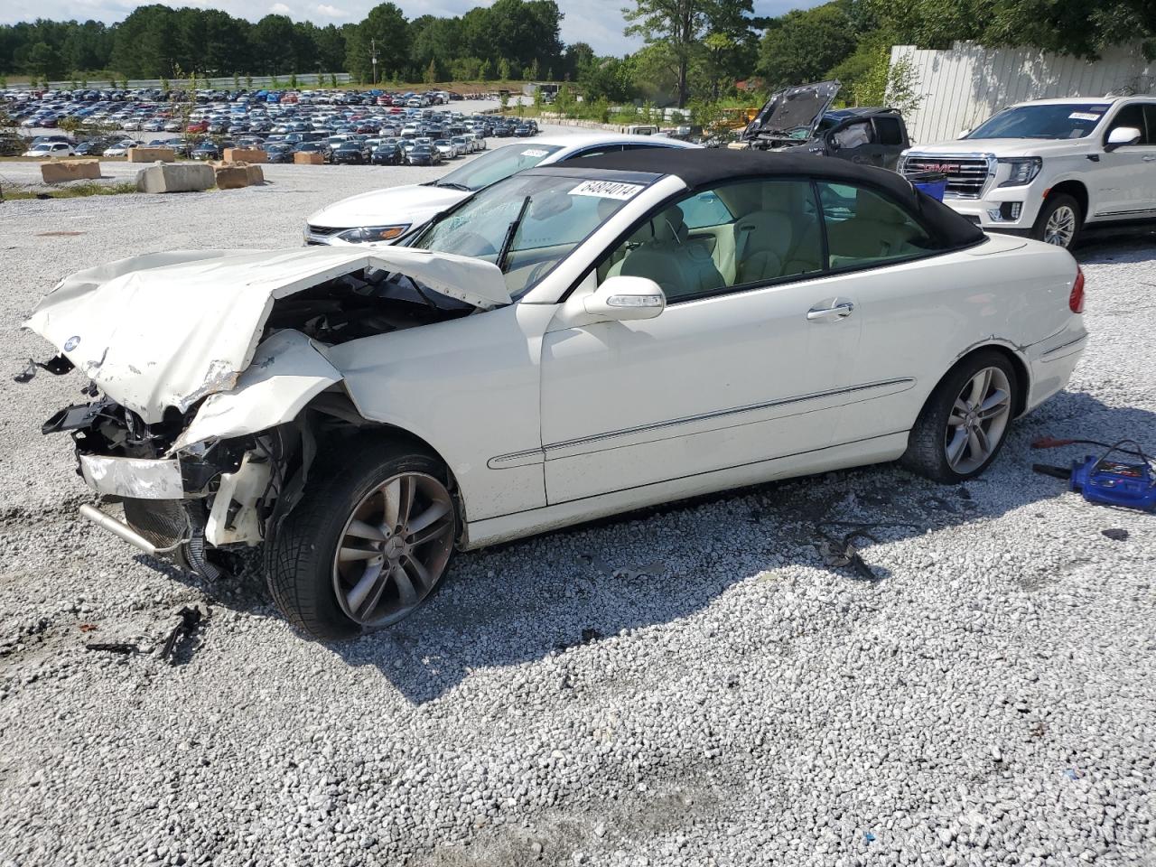 2007 Mercedes-Benz Clk 350 VIN: WDBTK56F67F217106 Lot: 64804014