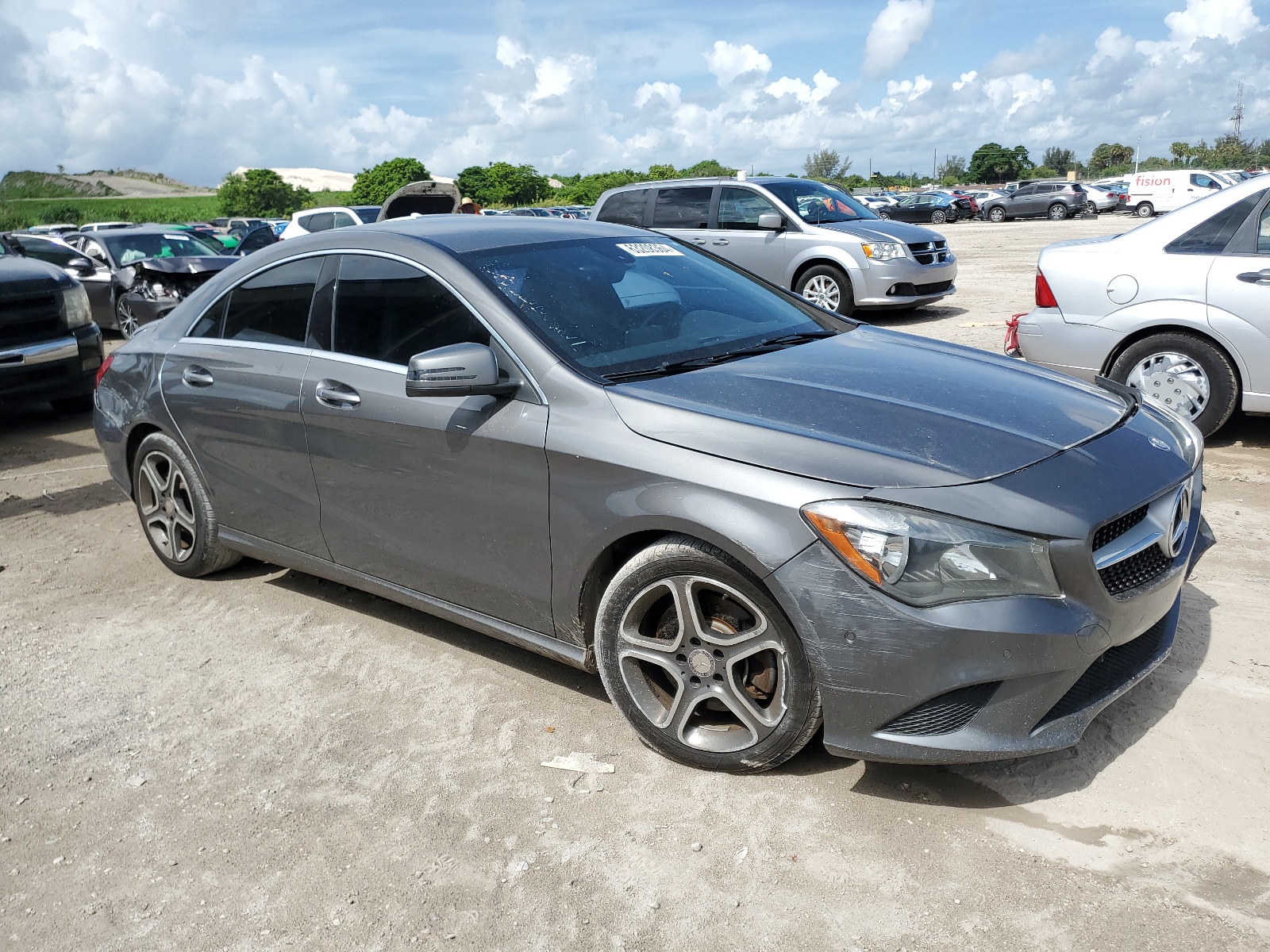 WDDSJ4EBXEN053862 2014 Mercedes-Benz Cla 250