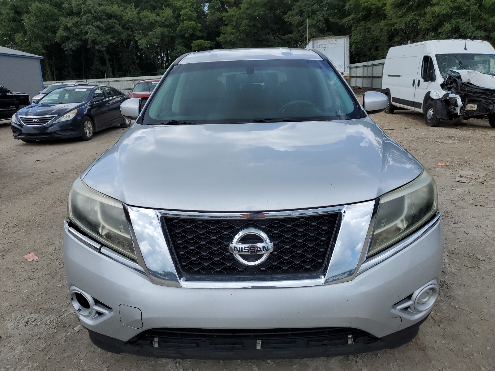 2014 Nissan Pathfinder S vin: 5N1AR2MN7EC622298