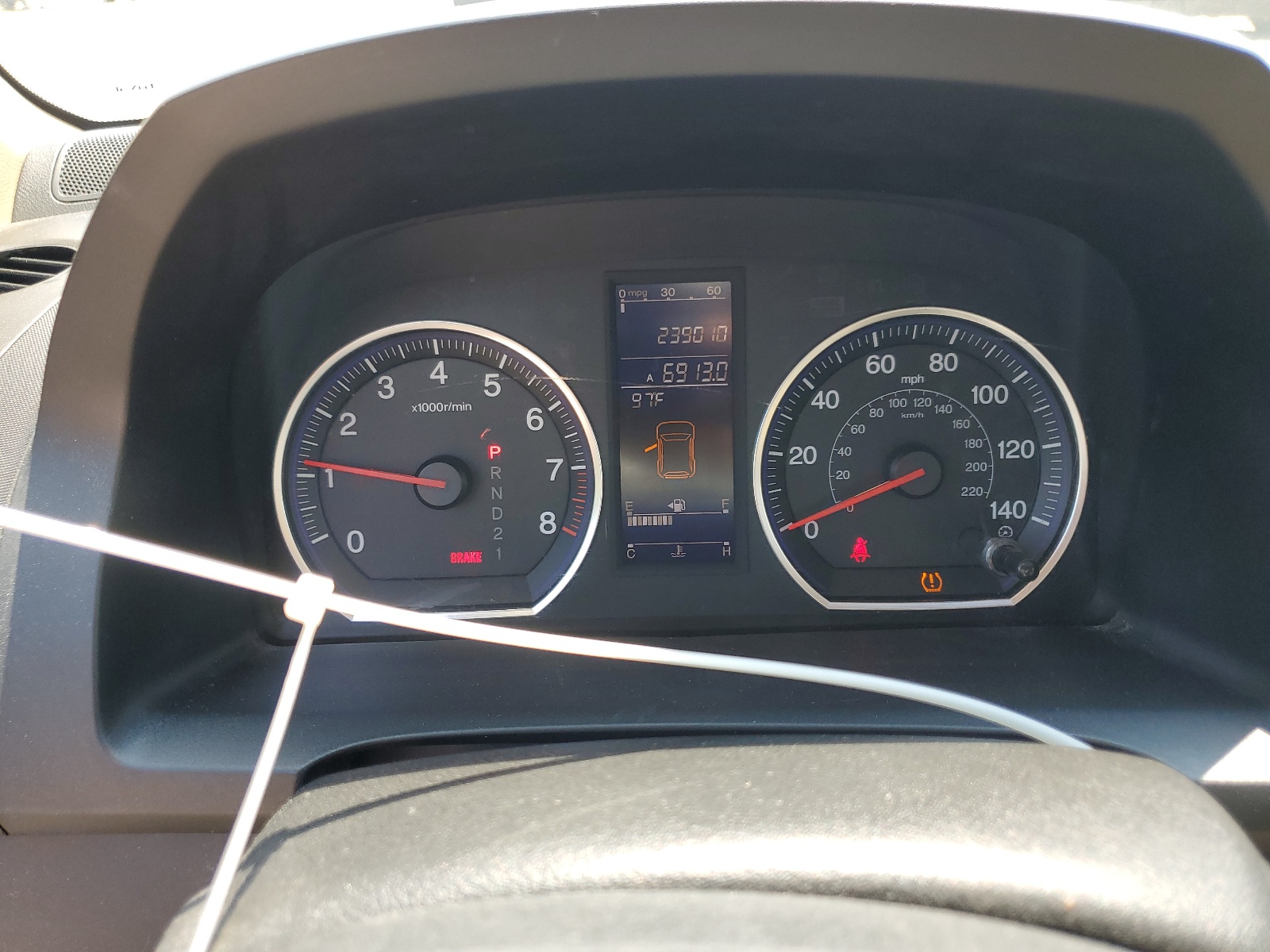 JHLRE4H77AC011663 2010 Honda Cr-V Exl