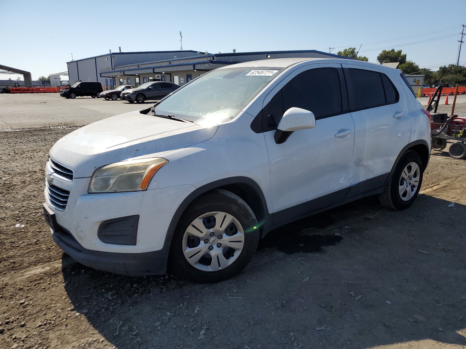 2015 Chevrolet Trax Ls vin: KL7CJKSB8FB058694