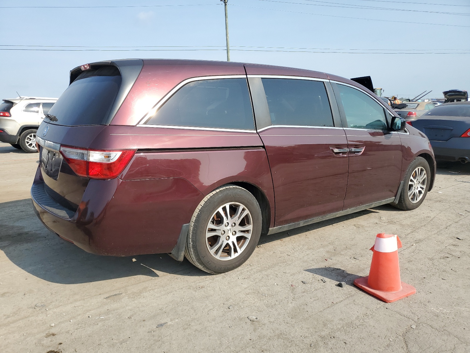 2012 Honda Odyssey Ex vin: 5FNRL5H4XCB136998