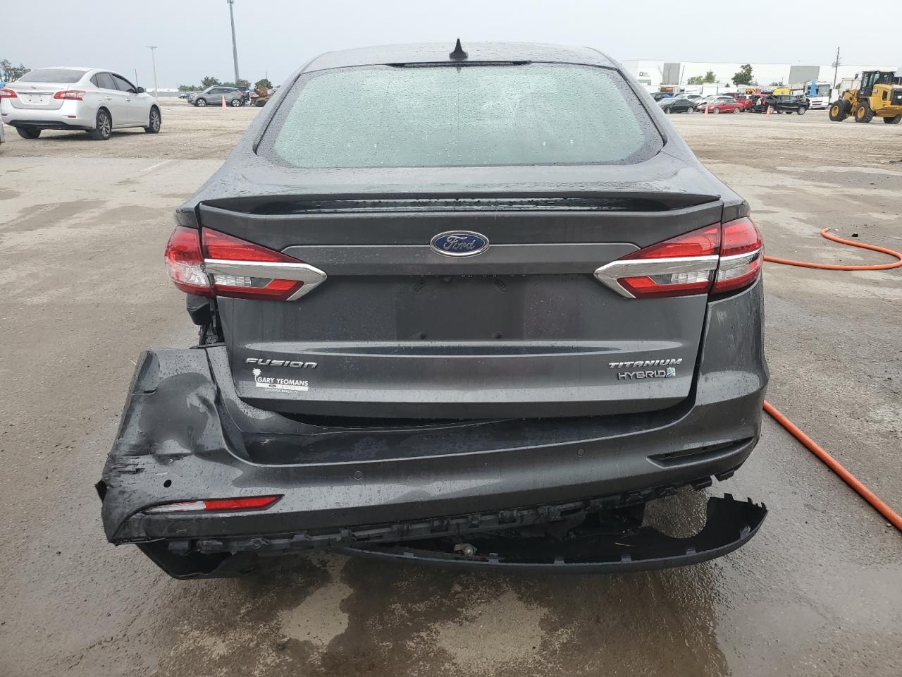 2019 Ford Fusion Titanium VIN: 3FA6P0RU3KR235545 Lot: 62426054