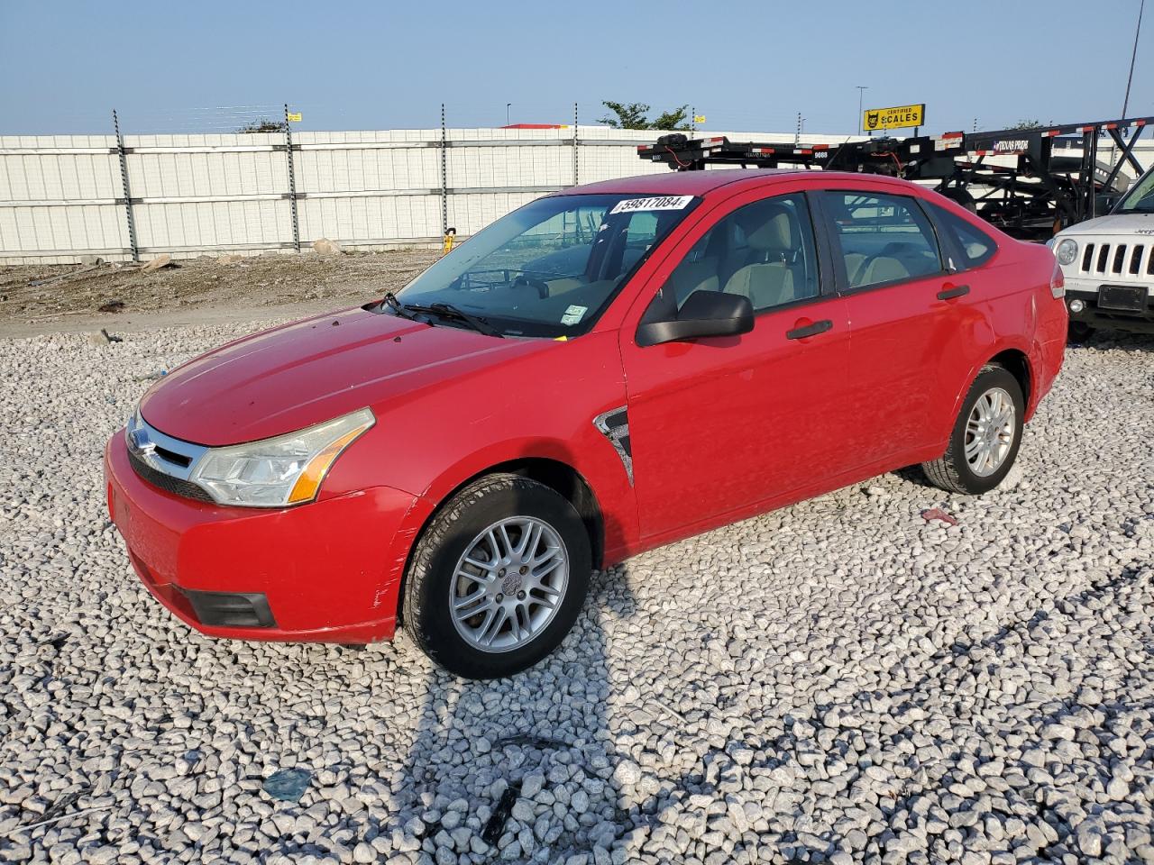 2008 Ford Focus Se იყიდება Cahokia Heights-ში, IL - Side