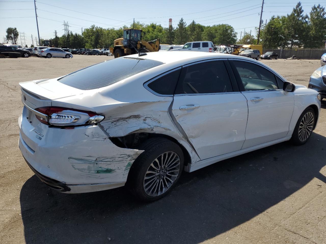 2018 Ford Fusion Titanium/Platinum VIN: 3FA6P0D95JR188553 Lot: 62705664