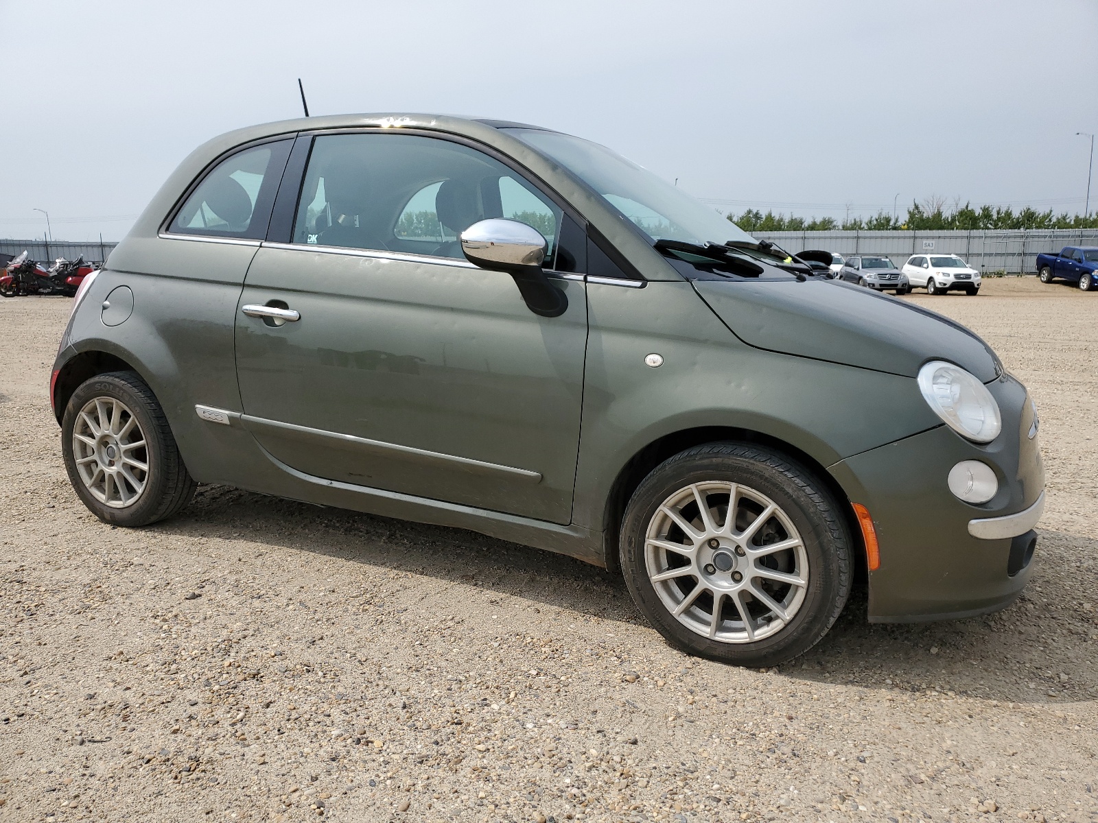 2012 Fiat 500 Lounge vin: 3C3CFFCR2CT323955