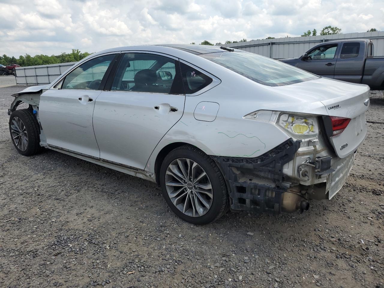 2015 Hyundai Genesis 3.8L VIN: KMHGN4JE2FU086393 Lot: 62017234