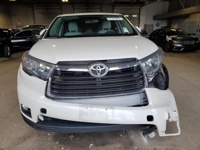  TOYOTA HIGHLANDER 2015 Білий