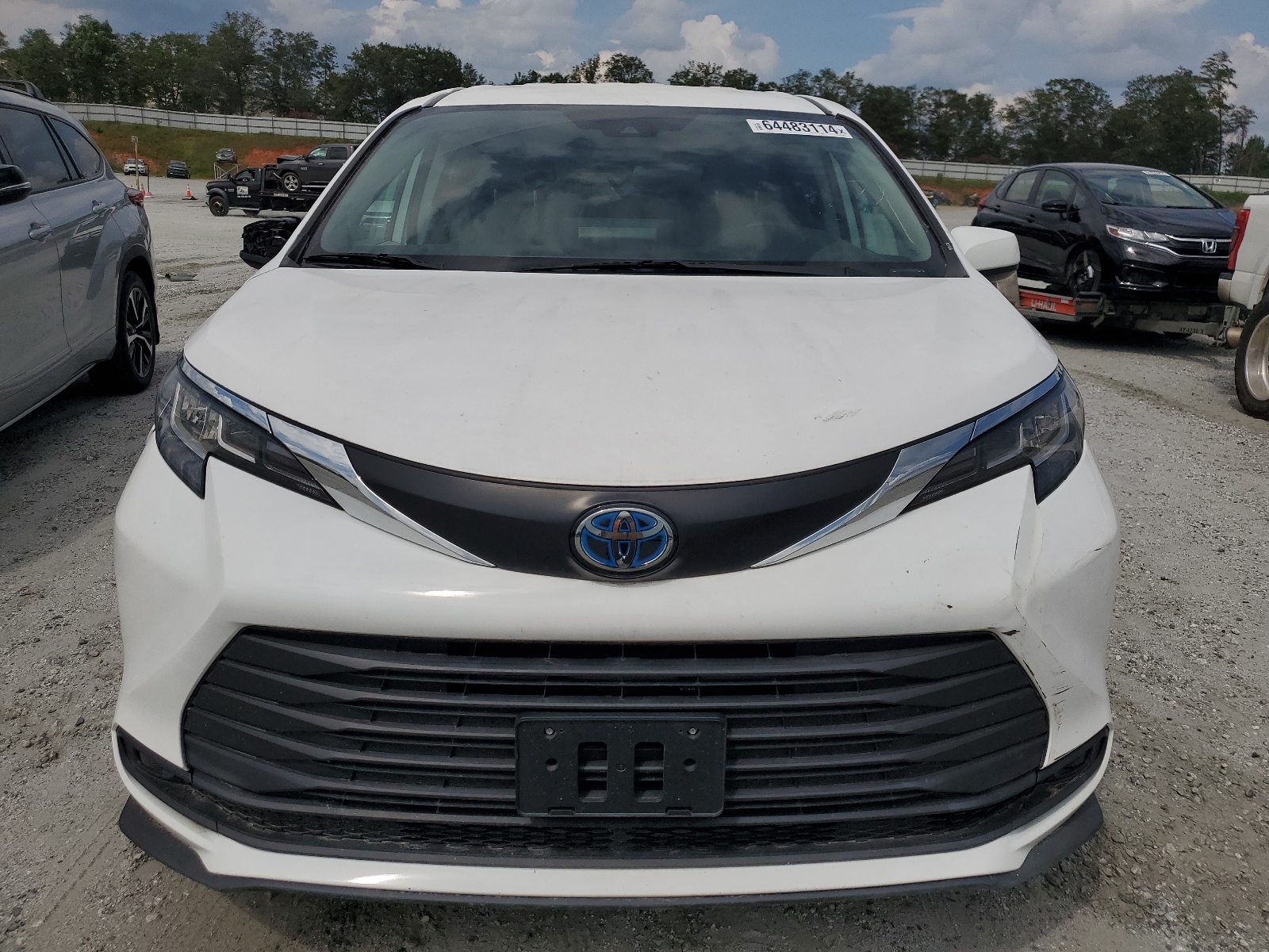 2022 Toyota Sienna Le vin: 5TDKRKEC3NS116634