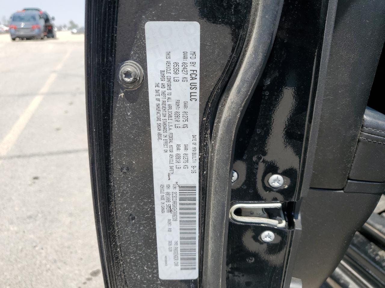 2016 Chrysler 300 Limited VIN: 2C3CCARG0GH308239 Lot: 63129054