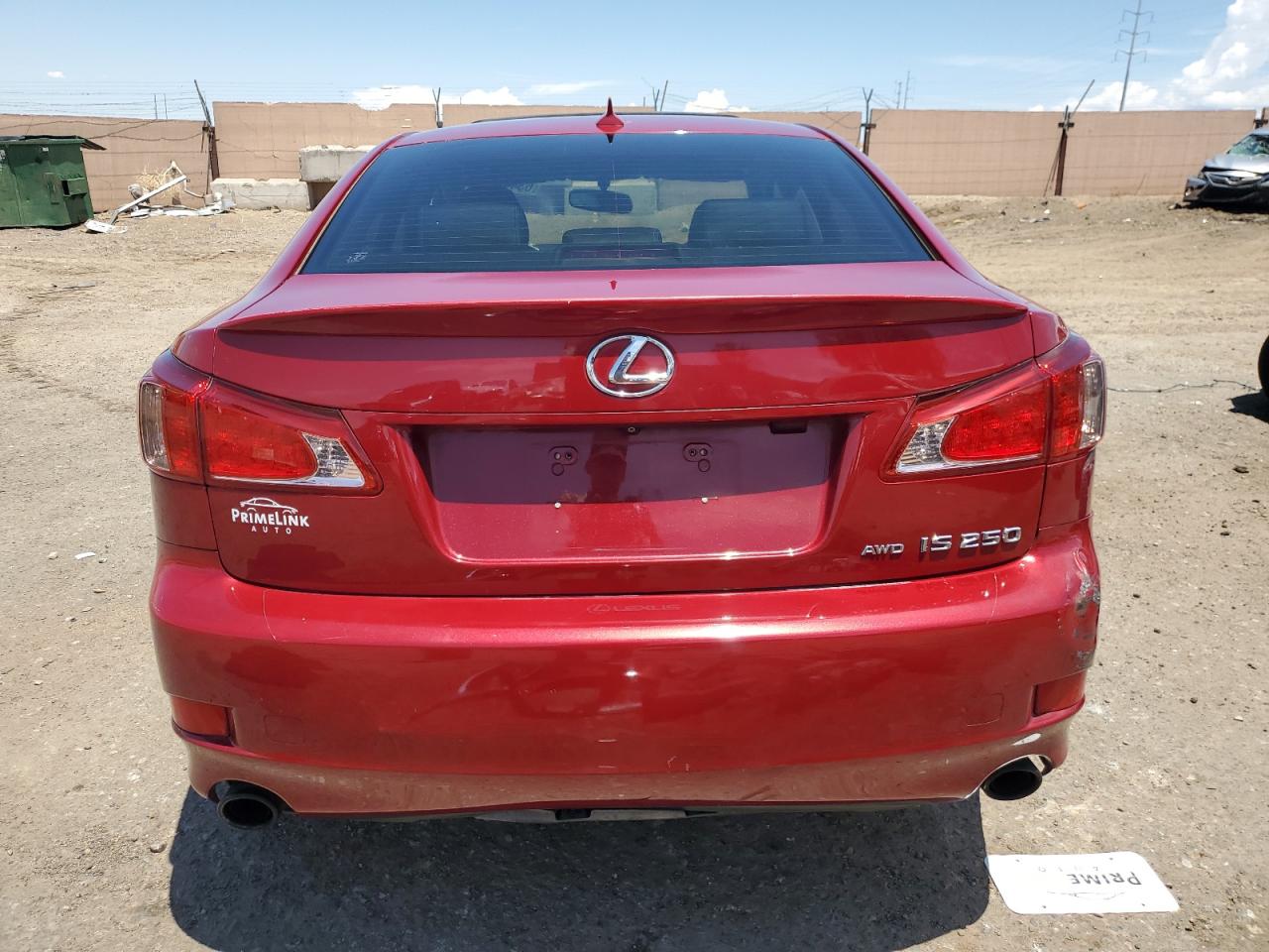 2011 Lexus Is 250 VIN: JTHCF5C23B5051020 Lot: 63448844