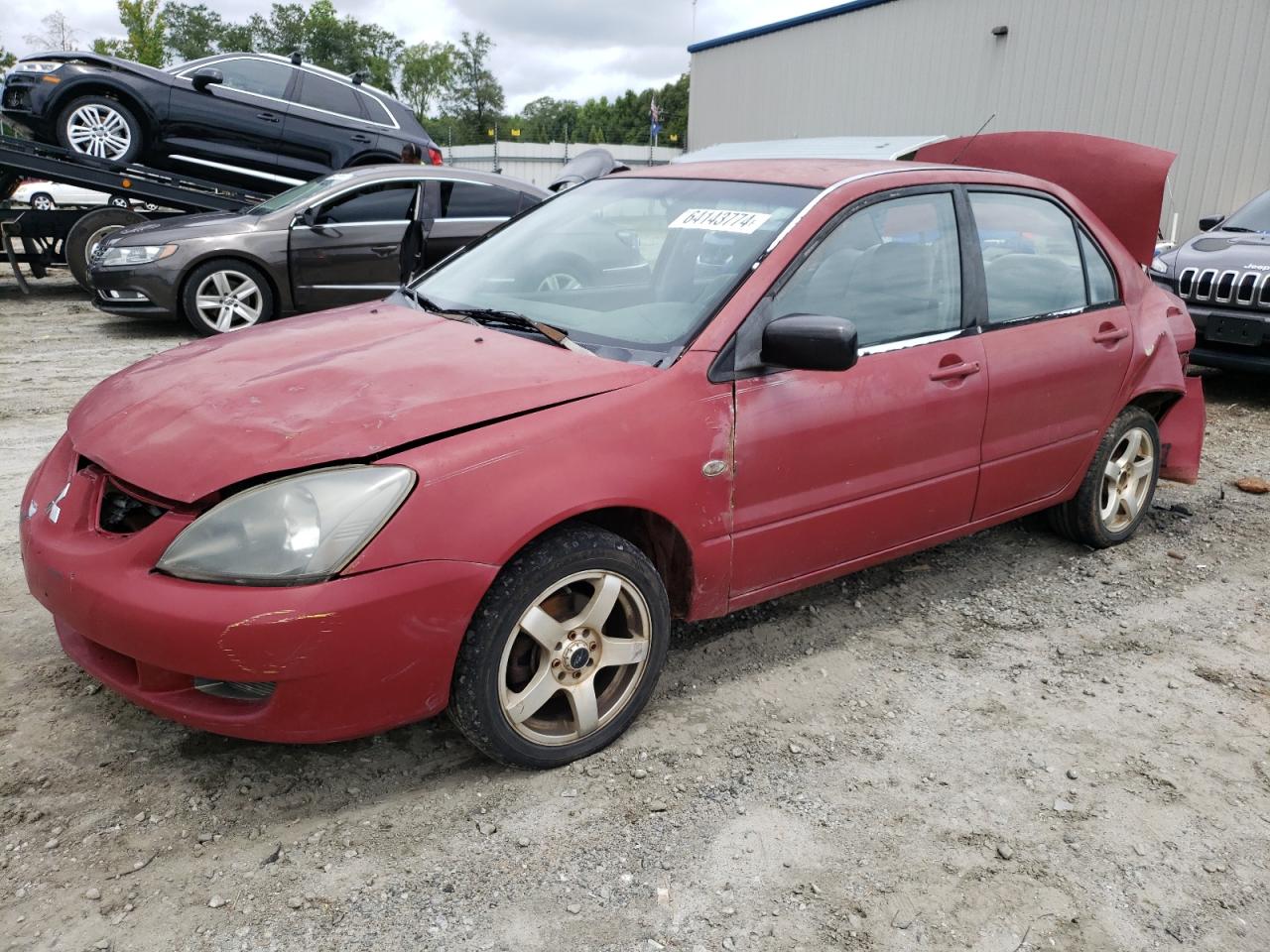 2004 Mitsubishi Lancer Es VIN: JA3AJ26E24U014110 Lot: 64143774