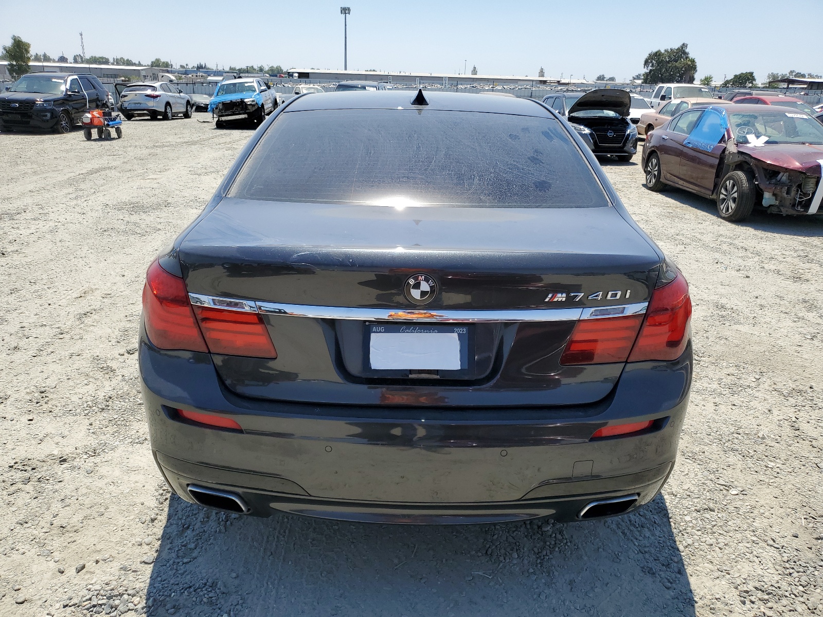 2015 BMW 740 I vin: WBAYA6C52FGK16665