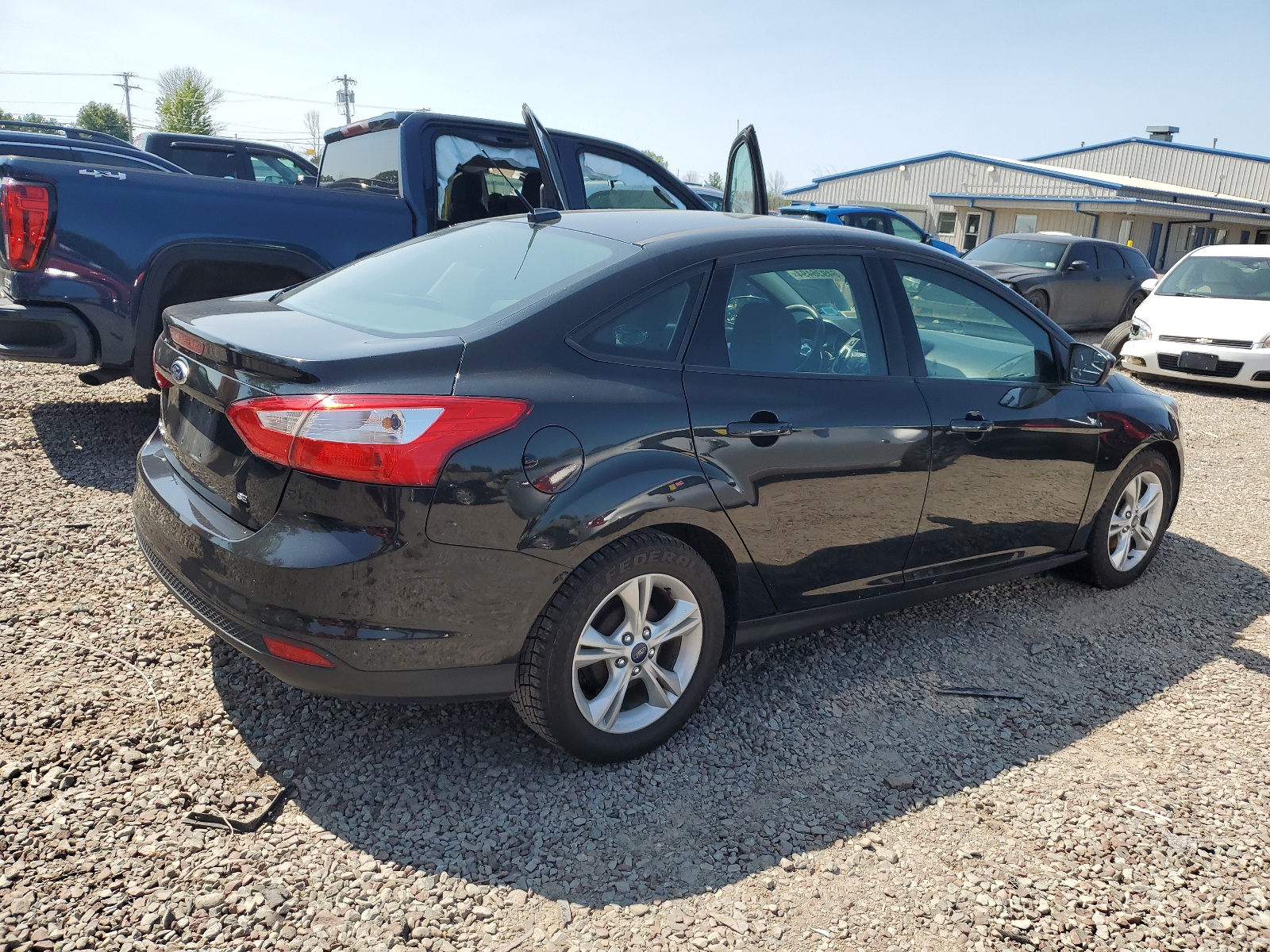 2014 Ford Focus Se vin: 1FADP3F21EL423348