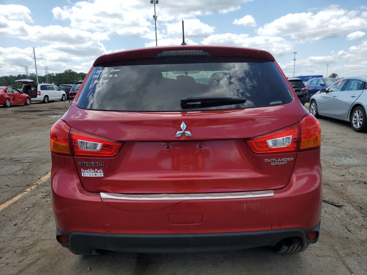 4A4AR3AU1FE054733 2015 Mitsubishi Outlander Sport Es