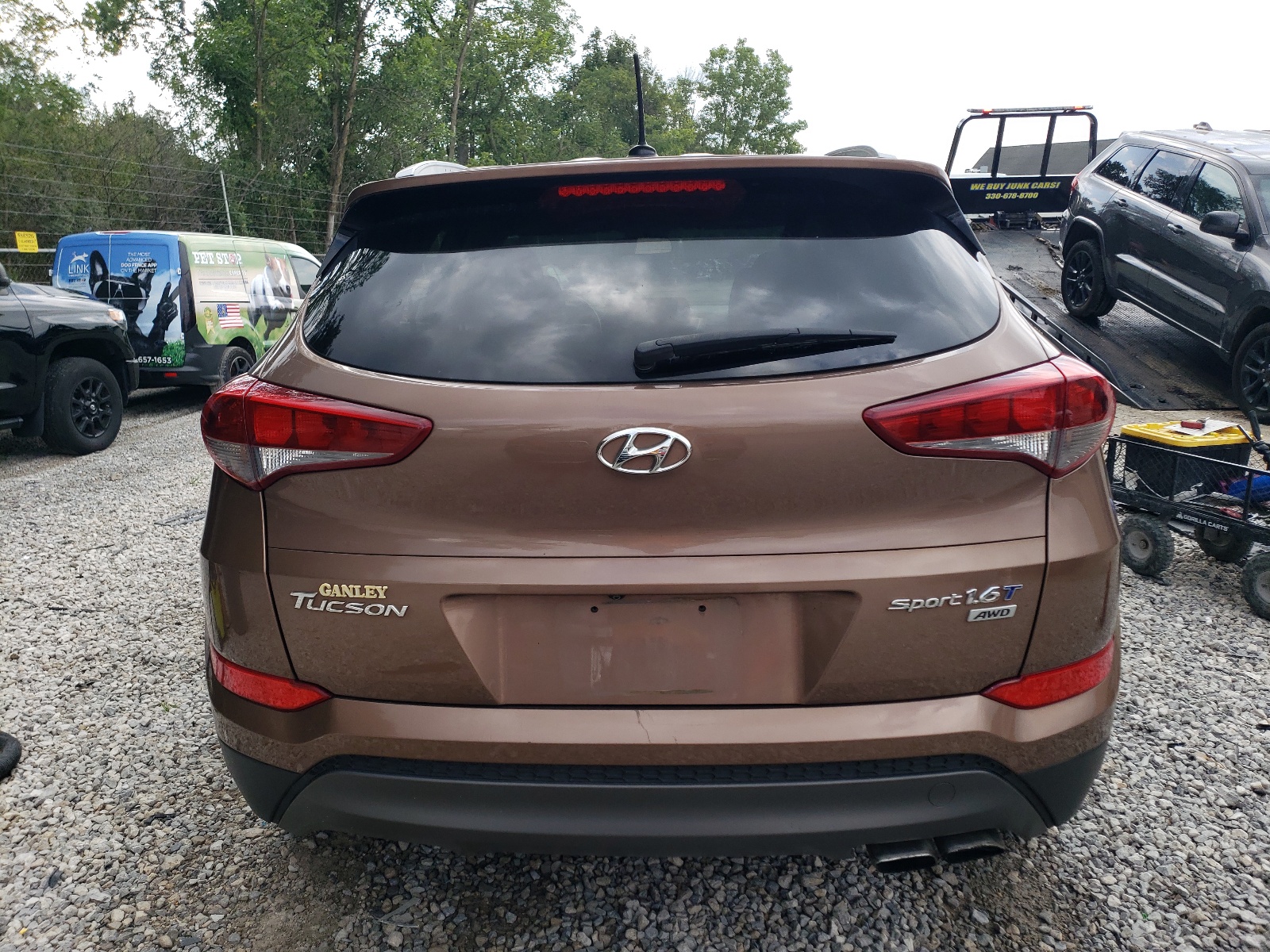 KM8J3CA21GU050627 2016 Hyundai Tucson Limited