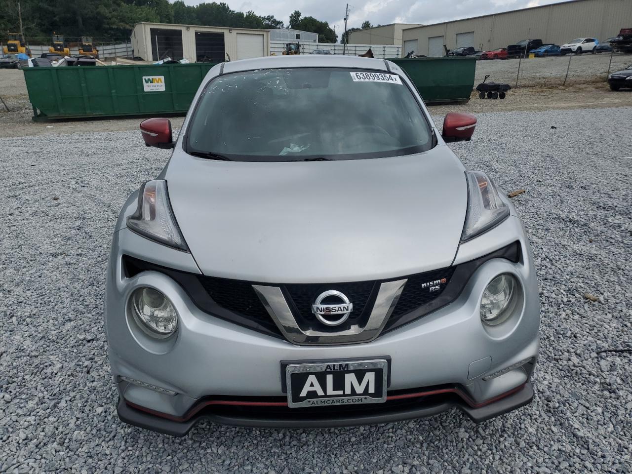 2015 Nissan Juke Nismo Rs VIN: JN8DF5MV3FT250590 Lot: 63899354