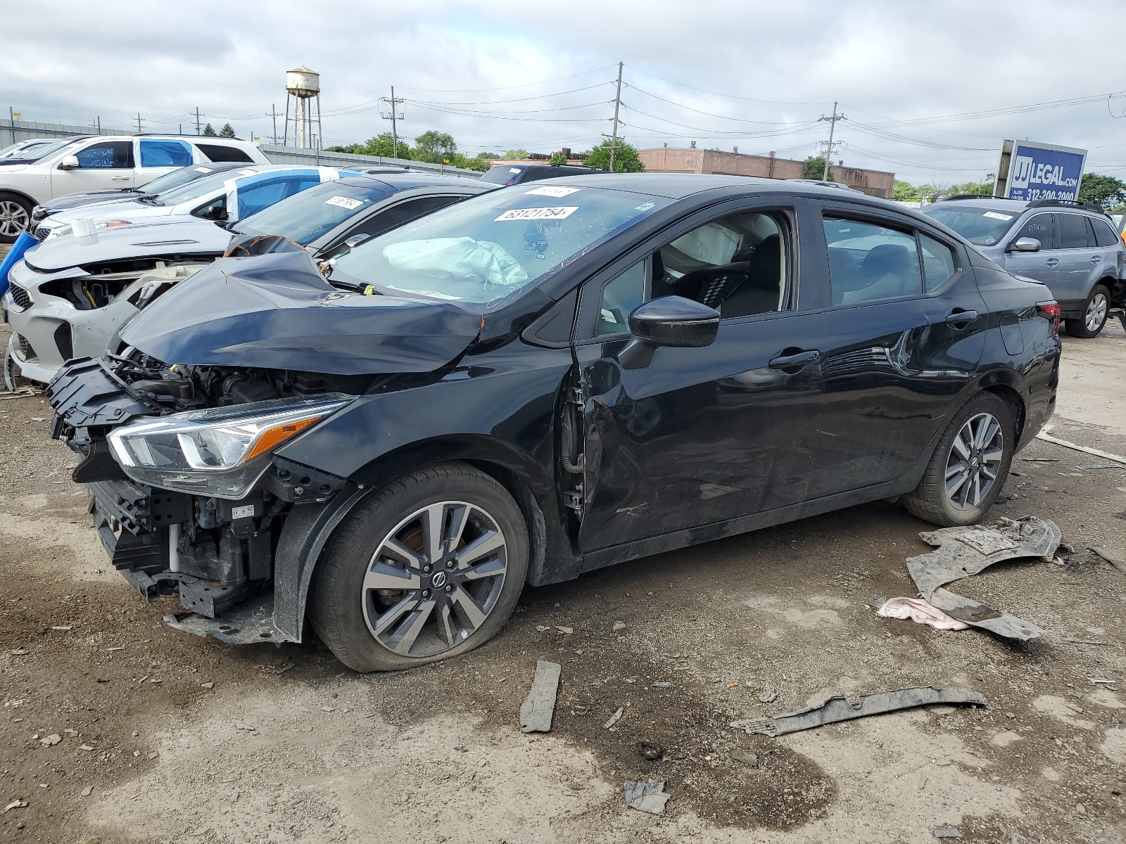 2020 Nissan Versa Sv vin: 3N1CN8EV8LL810407