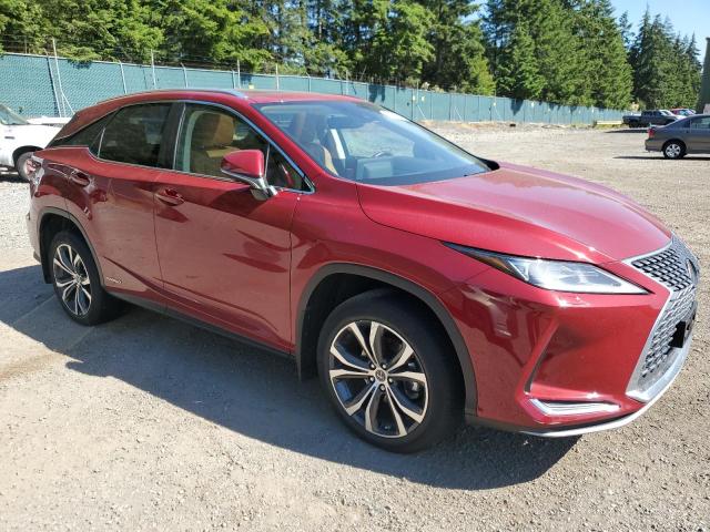  LEXUS RX450 2022 Червоний