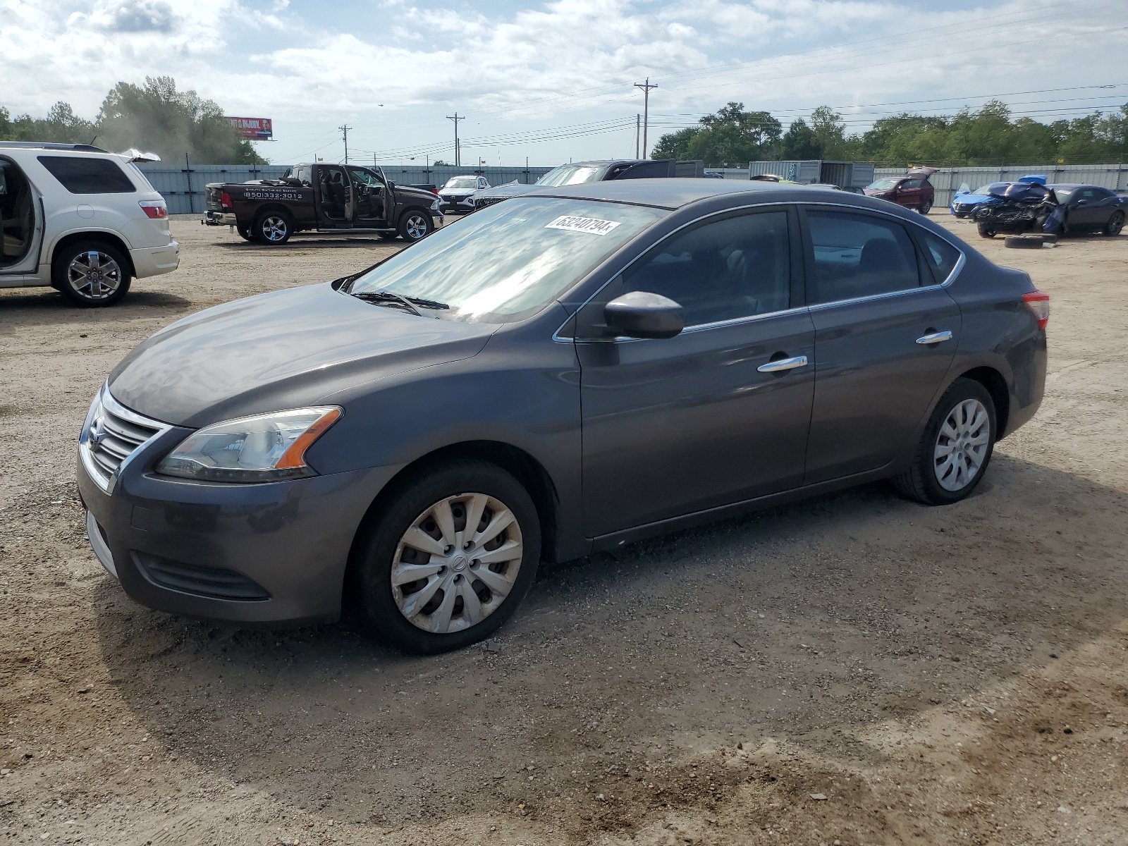 2013 Nissan Sentra S vin: 3N1AB7AP7DL756472