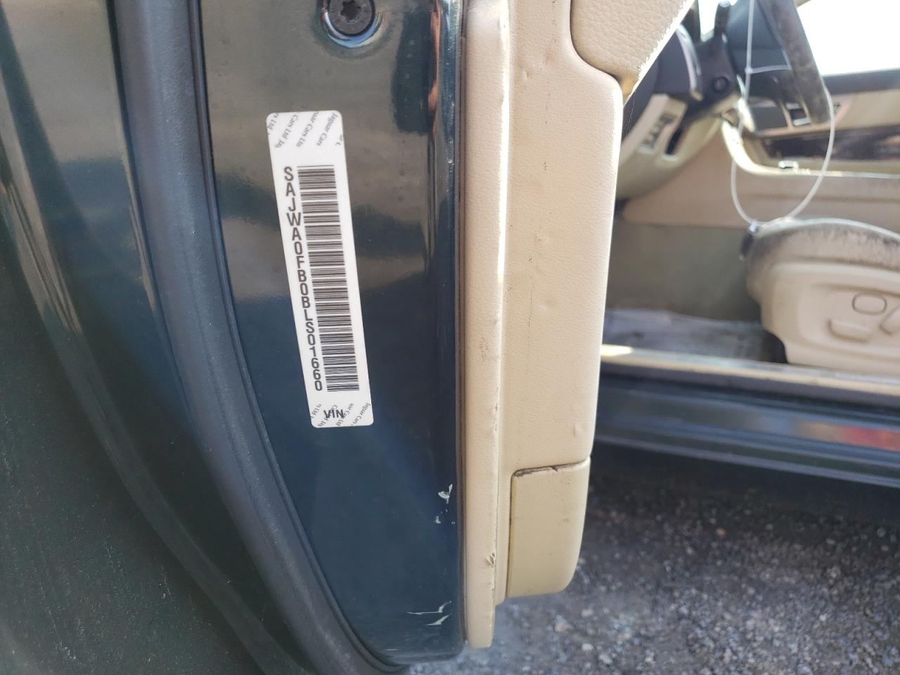 2011 Jaguar Xf VIN: SAJWA0FB0BLS01660 Lot: 61788514