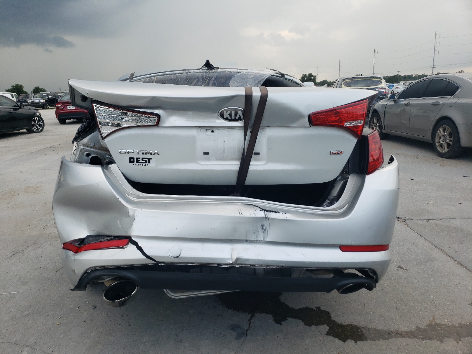 KNAGM4A79D5336631 2013 Kia Optima Lx