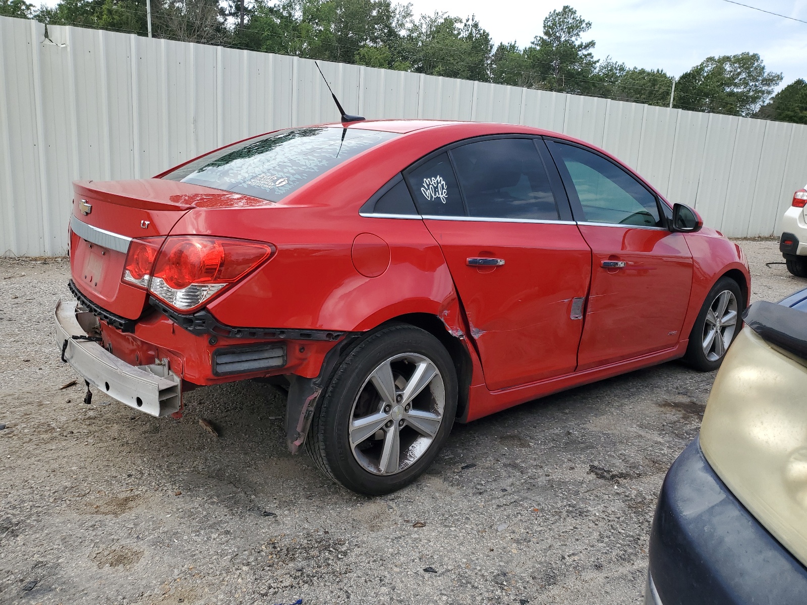 2013 Chevrolet Cruze Lt vin: 1G1PE5SBXD7125508