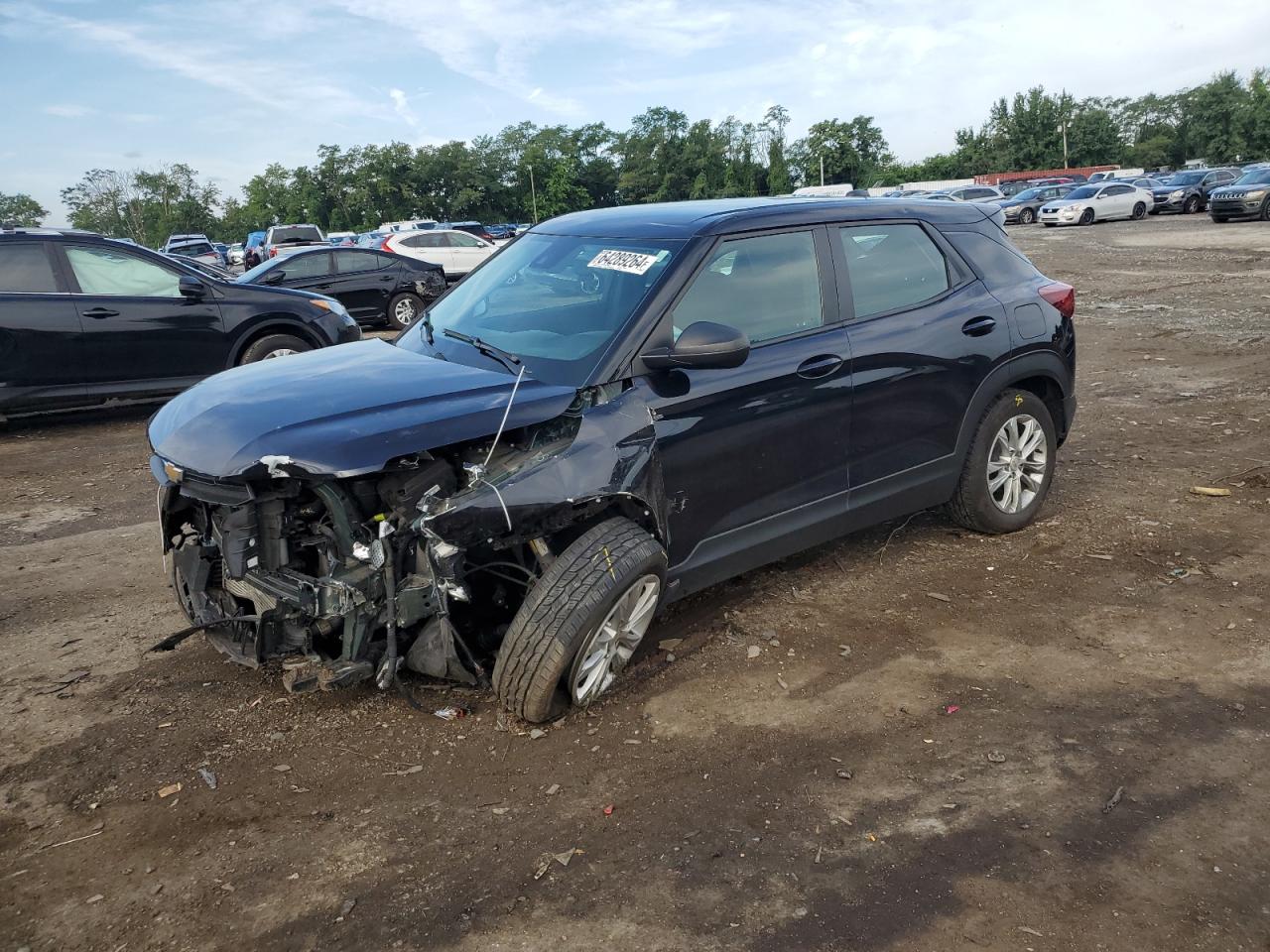 2021 Chevrolet Trailblazer Ls VIN: KL79MNSL4MB082225 Lot: 64289264