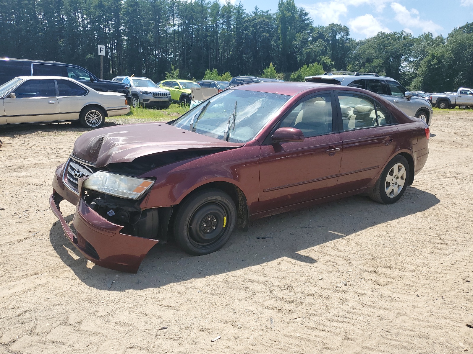 5NPET46C29H559622 2009 Hyundai Sonata Gls