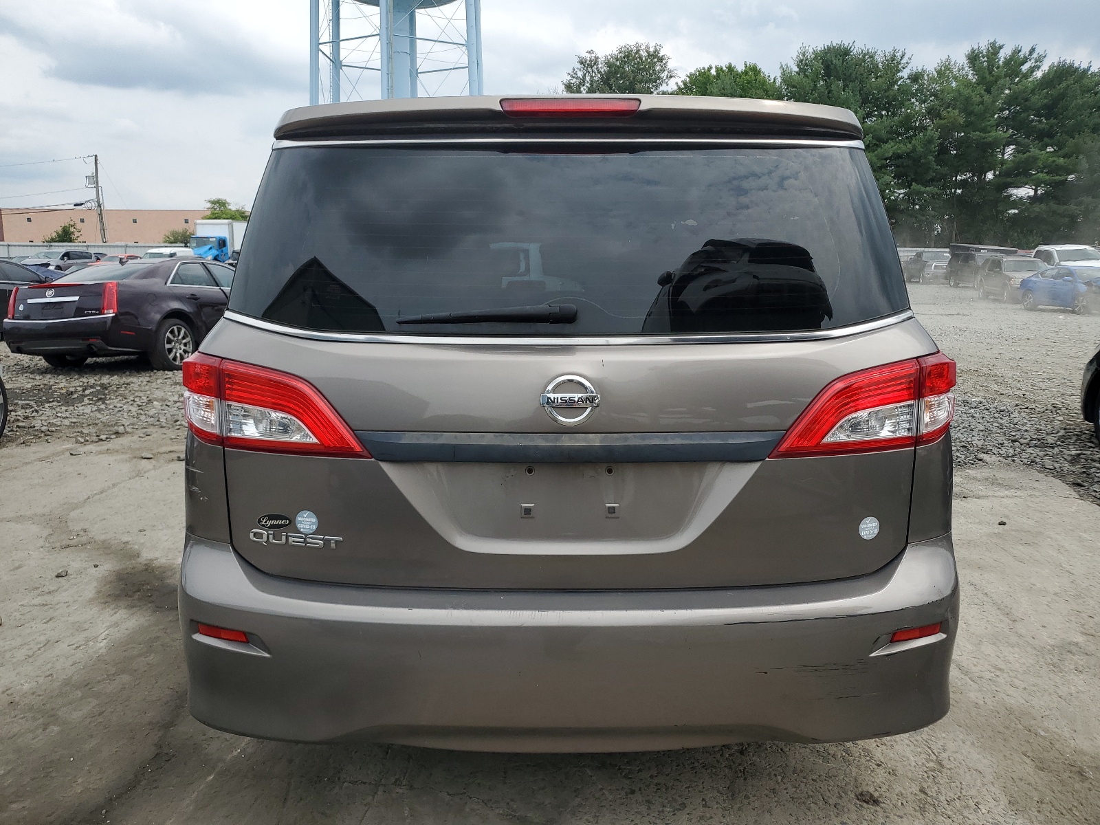 JN8AE2KP0E9106175 2014 Nissan Quest S