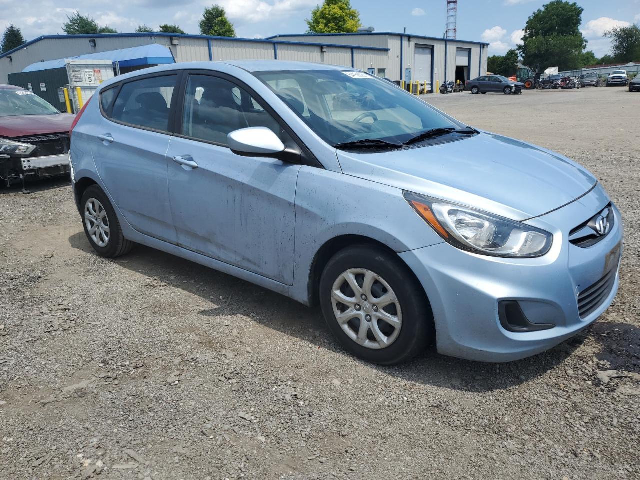 2013 Hyundai Accent Gls VIN: KMHCT5AE2DU066443 Lot: 64158084