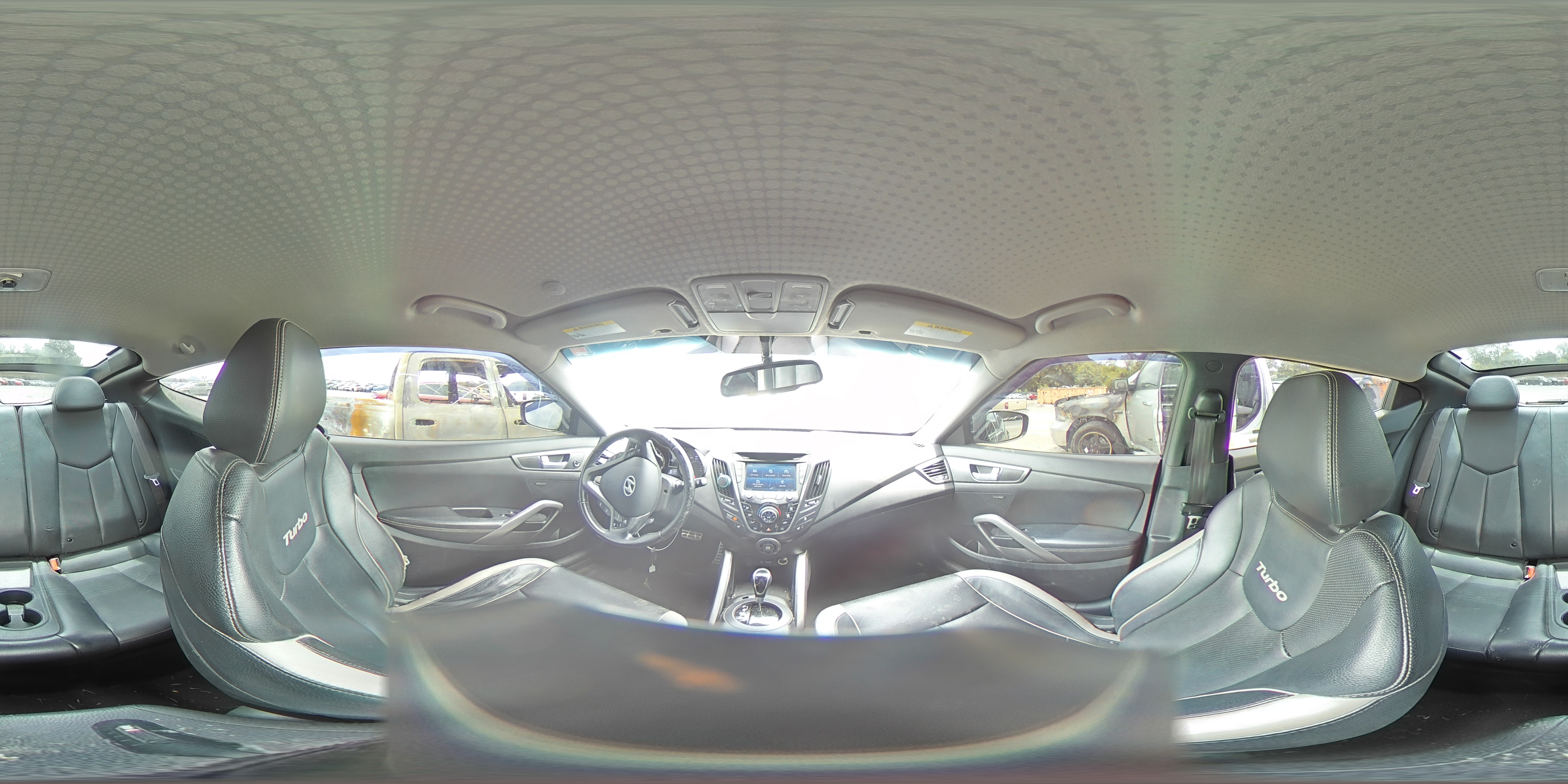 2013 Hyundai Veloster Turbo VIN: KMHTC6AE6DU174196 Lot: 64353194