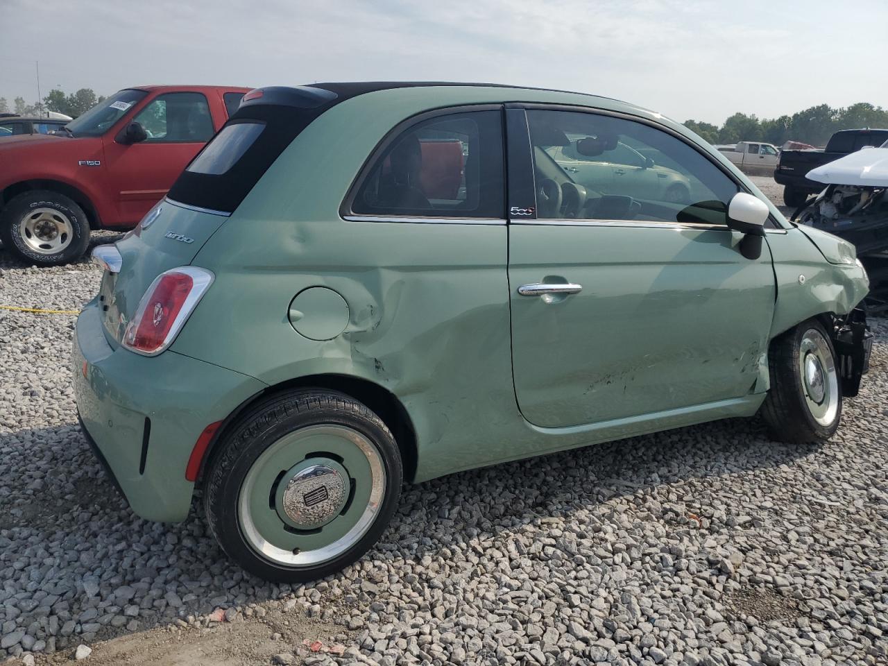 2019 Fiat 500 Lounge VIN: 3C3CFFEH6KT728087 Lot: 64156854