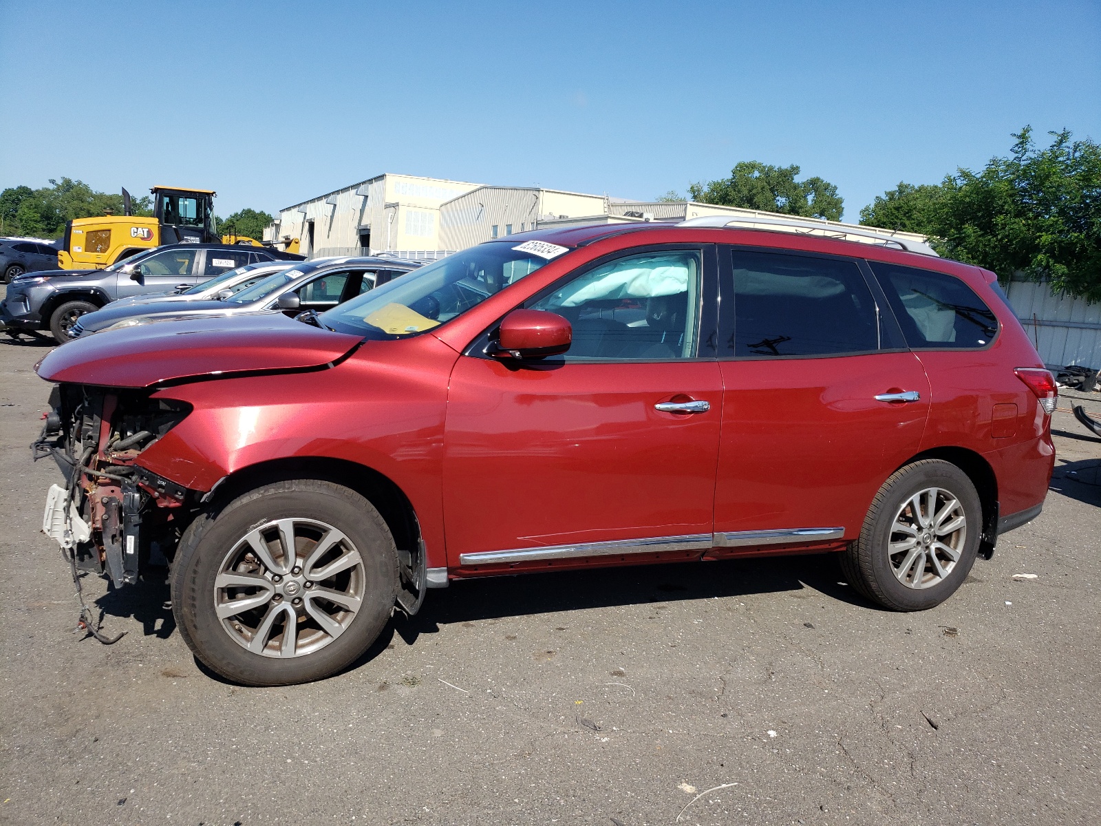 2013 Nissan Pathfinder S vin: 5N1AR2MM1DC685063