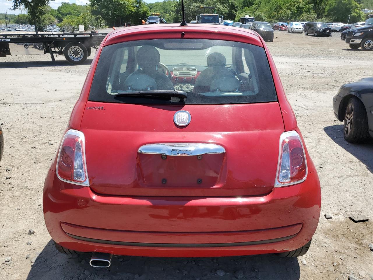 2012 Fiat 500 Pop VIN: 3C3CFFAR5CT141976 Lot: 61017384