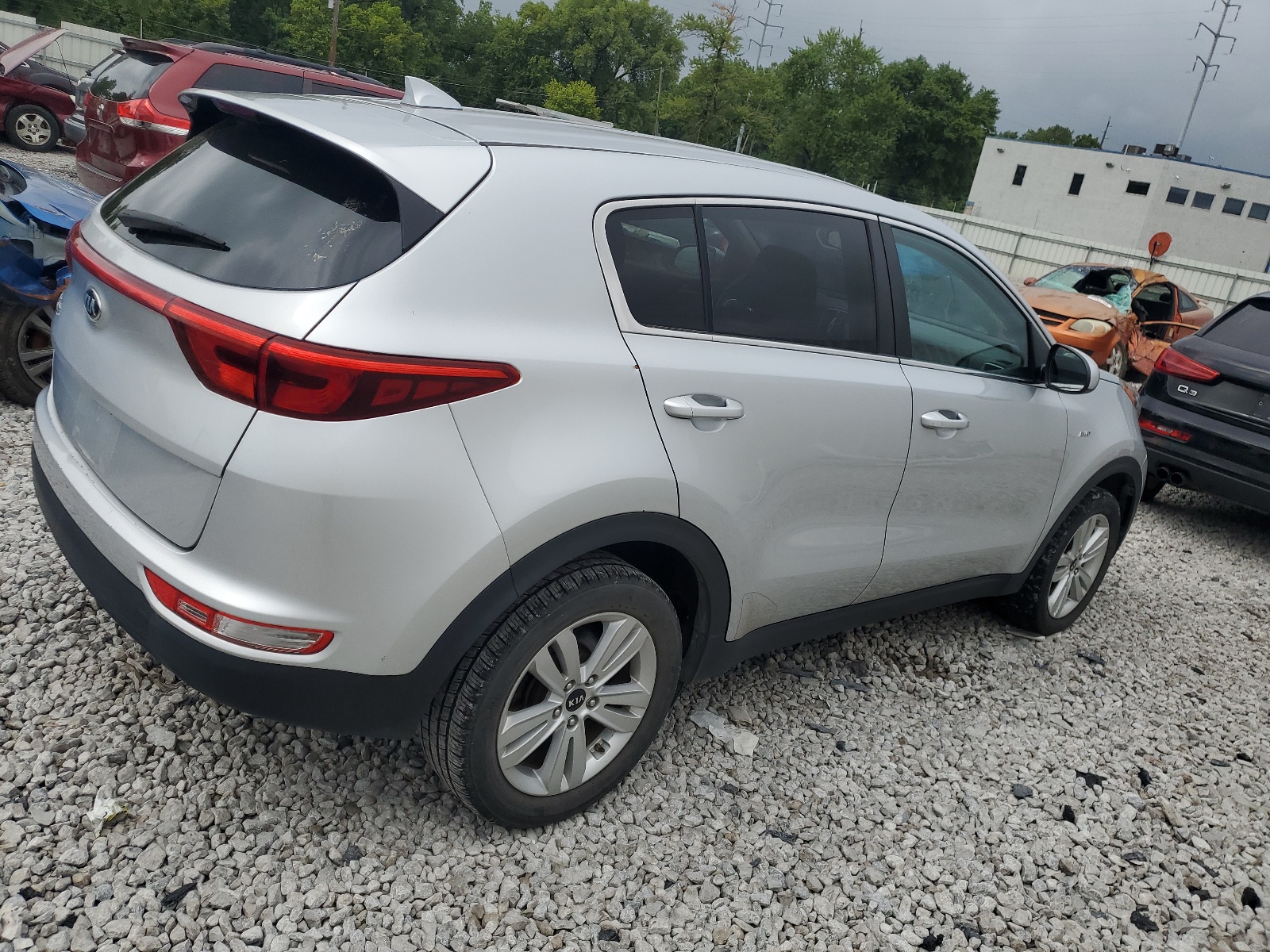 2018 Kia Sportage Lx vin: KNDPMCAC7J7308708