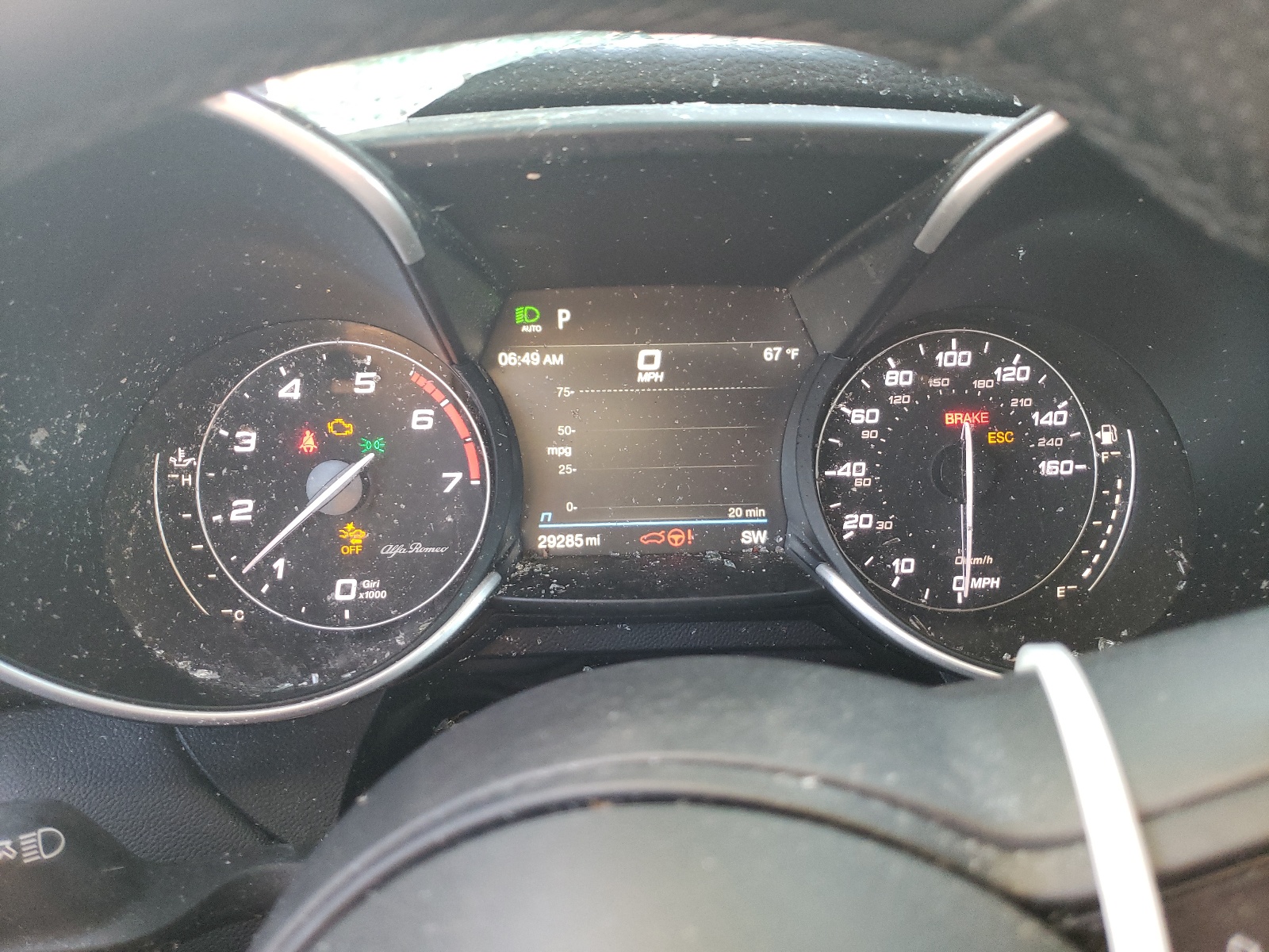 ZARFAMBN2P7670664 2023 Alfa Romeo Giulia Ti