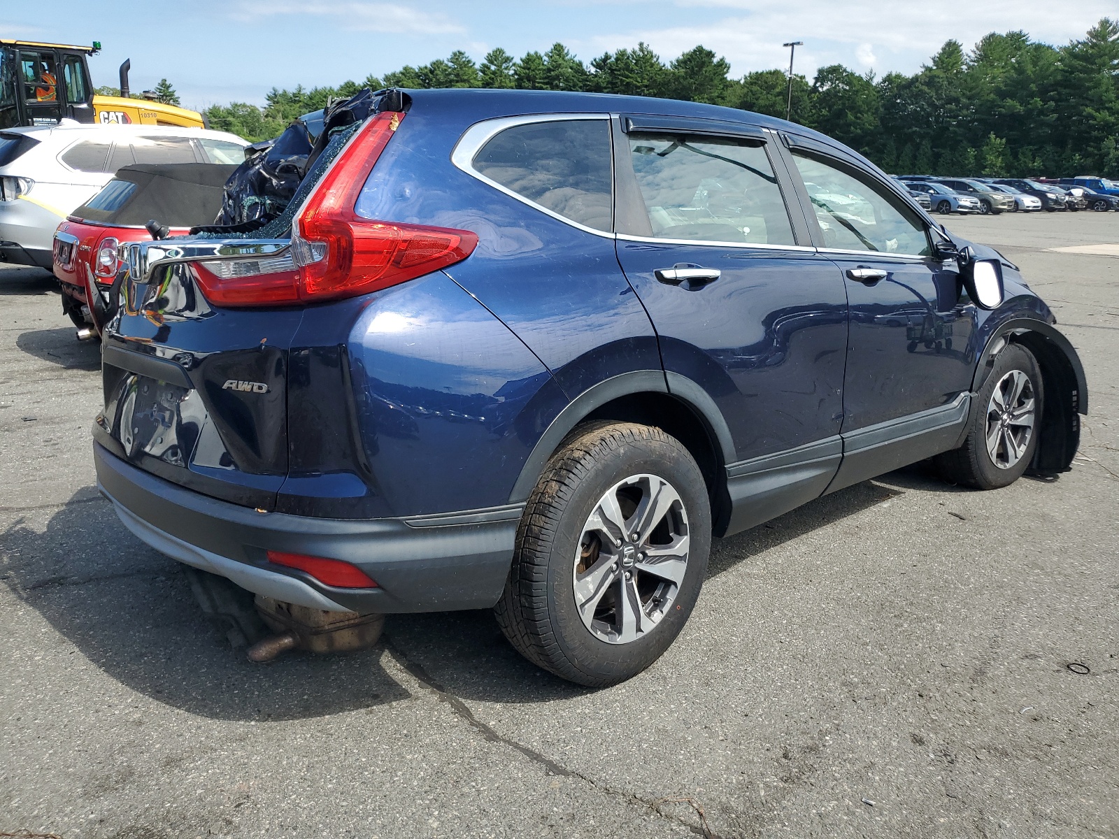 2017 Honda Cr-V Lx vin: 2HKRW6H31HH203503