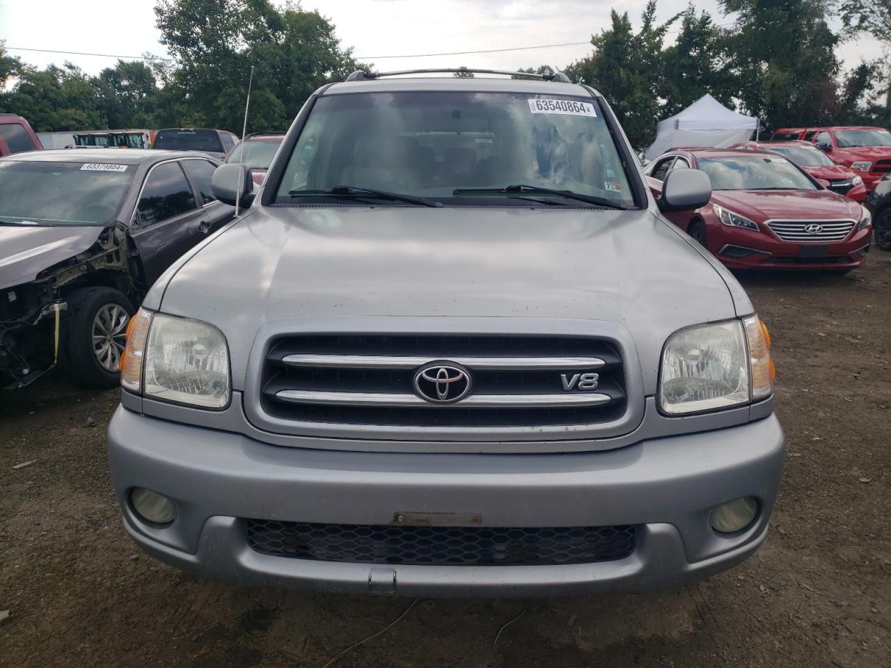 2001 Toyota Sequoia Limited VIN: 5TDBT48A21S045895 Lot: 63540864