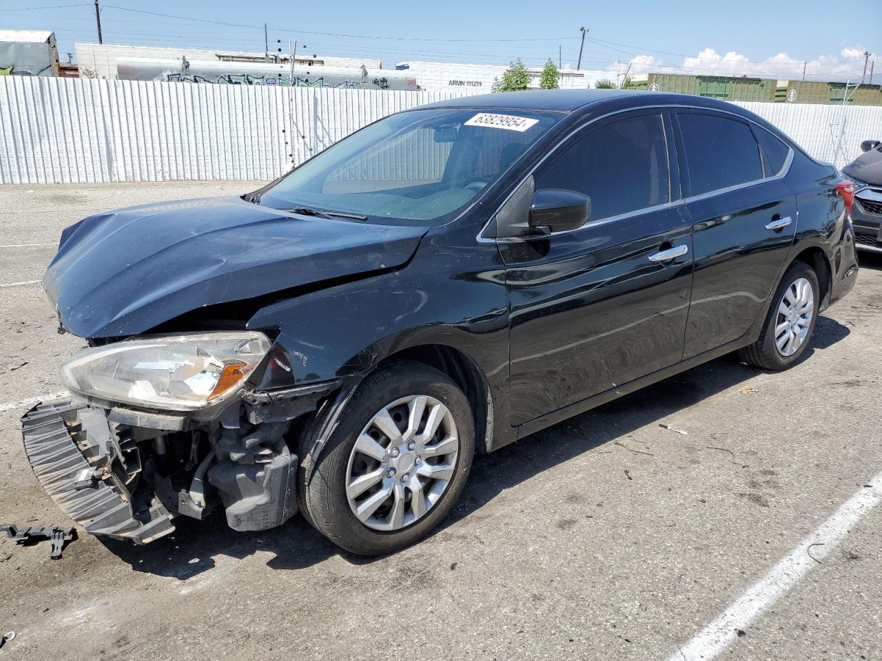 2018 Nissan Sentra S VIN: 3N1AB7AP3JY252757 Lot: 63829954