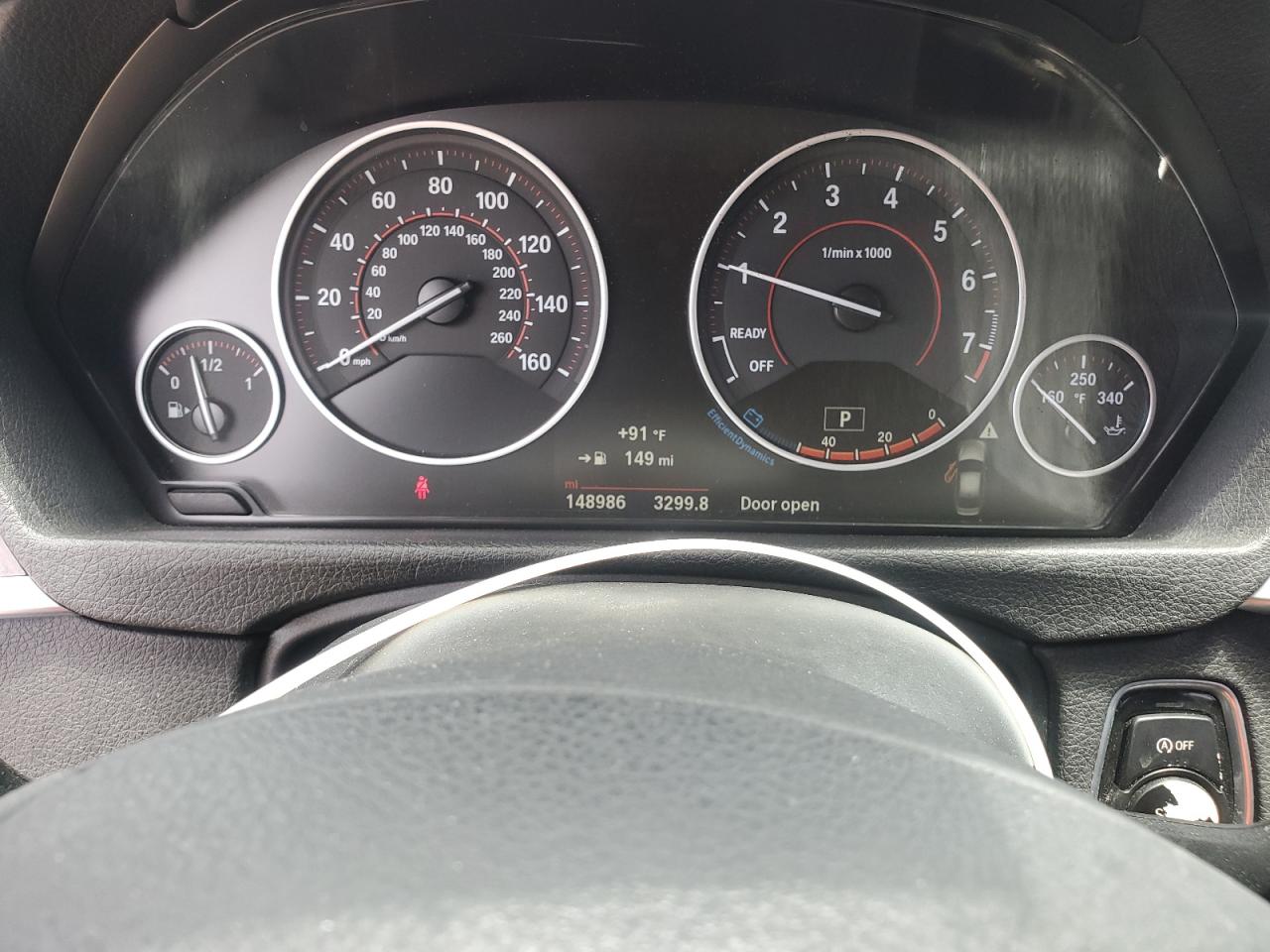 2016 BMW 328 I Sulev VIN: WBA8E9C59GK643569 Lot: 61928584