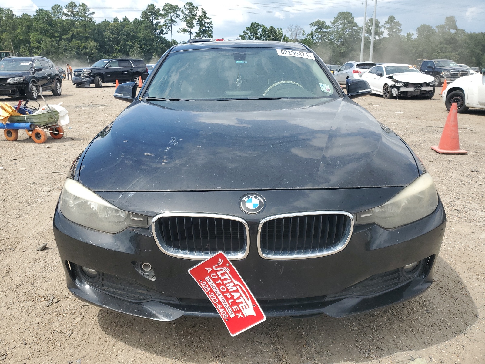 2013 BMW 320 I vin: WBA3B1C51DK130123