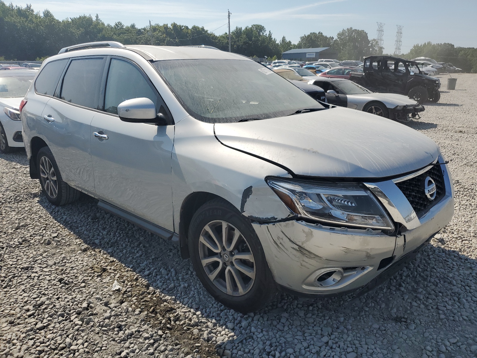 2014 Nissan Pathfinder S vin: 5N1AR2MN1EC669116