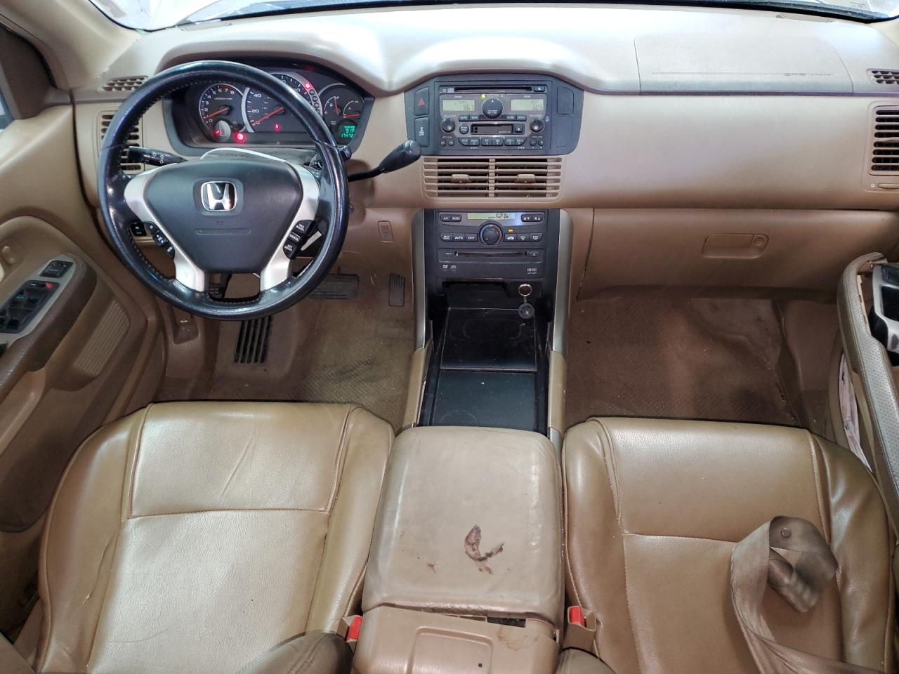 2003 Honda Pilot Exl VIN: 2HKYF18643H595541 Lot: 63135854