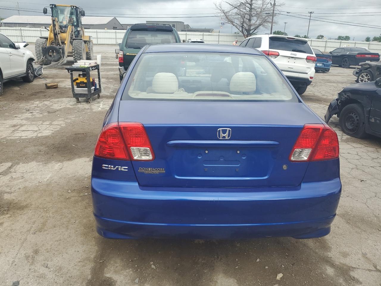 2004 Honda Civic Dx Vp VIN: 1HGES16314L004961 Lot: 62029724